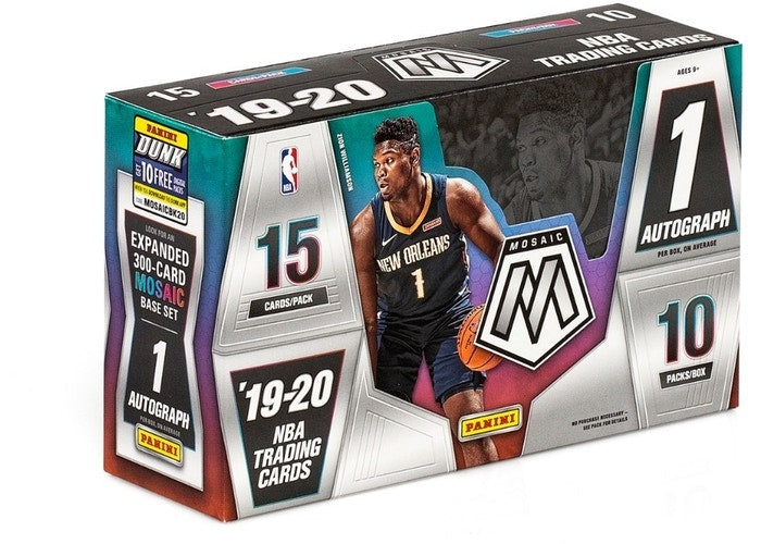 2019-20 Panini Basketball Mosaic Hobby